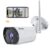 Caméra de Surveillance WiFi sans Fil, IP Camera Surveillance Extérieure HD 1080P avec IR-Cut Vision Nocturne, Audio bidirectionnel, IP66 Waterproof, Alerte de Détection de Mouvement