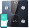 Pèse personne électronique connecté eufy by Anker-Balance digitale C1 avec Bluetooth,affichage LED,12 mesures(poids/IMC/masse grasse/etc.) avec appli Android/iOS