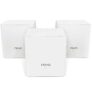 Tenda Nova MW3-3 Système Wi-FI Mesh pour Toute la Maison (Routeur & Répéteur Wi-FI Remplacement), Couverture Wi-FI de 300m², 2 Ports Ethernet, Contrôle Parental, Compatible avec Alexa(Pack de 3)