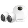 D-Link Caméra IP intérieur/extérieur mydlink Pro sans-fil – 2 x caméras DCS-2800LH-EU + 1 base H100 inclus – IP65 – 2 Mégapixel full HD 1920×1080 (DCS-2802KT-EU)