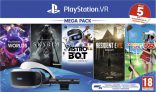 PlayStation VR Méga Pack 2 : Caméra + 5 jeux digitaux (VR Worlds + Skyrim + Astrobot + Everybody’s Golf + Resident Evil 7)