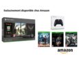 Xbox – Pack Console Xbox One X + Manette Xbox Noire + 4 Jeux – Division 2 – Resident Evil – HellBlade – GOW 4