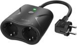 Prise Connectée Étanche Prise Intelligente Extérieure TECKIN 16A 4000W Prise WiFi 2 Port à Plein Air Prise Smart, Télécommande et Commande Vocale, Compatible avec Amazon Alexa, Google Home