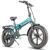 ENGWE EP-2 500W Folding Fat Tire Electric Bike with 48V 12.5Ah Lithium-ion Battery – Green