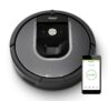 iRobot Roomba 960, aspirateur robot avec forte puissance d’aspiration, 2 brosses anti-emmêlement, idéal pour animaux, capteurs de poussière, parfait sur tapis et sols, connecté, programmable via app