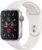 Apple Watch Series 5 (GPS + Cellular, 44 mm) Boîtier en Aluminium Argent – Bracelet Sport Blanc