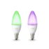 Philips Kit de démarrage 2 ampoules Hue White Ambiance + Pont de connexion + Télécommande variateur de lumière