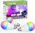 NOVOSTELLA 3PCS Ampoule LED Wifi Intelligente 810LM E27 RGBCW 2700K-6500K Réglable Compatible avec Alexa Google Home, Ampoule Connectée 9W Équivalent 75W pour Halloween/Noel [Classe énergétique A+] [Classe énergétique A+]