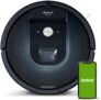 iRobot Roomba 981, aspirateur robot, idéal pour les tapis avec forte puissance d’aspiration, avec Power boost, navigation plusieurs pièces, connecté en WiFi et programmable via application