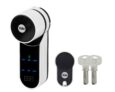 Yale Kit ENTR – Serrure connectée ENTR 31×40 – Ouverture Automatique de la Porte via Télécommande, Code, Empreinte Digitale, Smartphone (compatible iOS/Android)