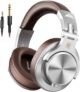Casque Audio Filaire, OneOdio Fusion A71 Casque Audio Studio, Casque DJ, Casque de Monitoring Compatible Smartphone PC Synthétiseur Guitare Piano Tablette (Argenté)