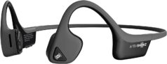 AFTERSHOKZ Trekz Air Sport Bluetooth Bone Conduction Ecouteurs Conduction Osseuse Casque Bloothooth Sans Fil Avec Micro, Gris