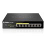 D-Link Switch 8 ports Gigabit POE 10/100/1000mbps – Idéal partage de connexion et mise en réseau Small Office Home Office(DGS-1008P)