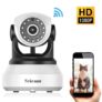 Caméra IP sans Fil, Sricam WiFi Caméra Surveillance Détection de Night Vision, 2 Voies Audio, Alerte de détection de Mouvement, Surveillance vidéo