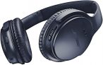 Bose Casque sans fil à réduction de bruit QuietComfort 35 II – Triple Midnight, avec Amazon Alexa Intégrée