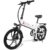 Samebike 20LVXD30 Smart Folding Electric Moped Bike E-bike 3-5 Days Arrival – White EU plug