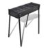 Clothes Rack Steel and Non-woven Fabric 55 x 28.5 x 175cm – Black NL (entrepot EU)