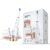 Philips Sonicare DiamondClean Rose Or HX9396/89 Brosse à Dents Électrique + Verre de Charge + Coffret de Voyage USB