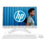 HP 24-f0079nf Ordinateur Tout-en-un 23,8 » FHD IPS Blanc (Intel Core i3, 4 Go de RAM, 2 To de Stockage, Windows 10)