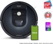 iRobot Roomba 981, aspirateur robot, idéal pour les tapis avec forte puissance d’aspiration, avec Power boost, navigation plusieurs pièces, connecté en WiFi et programmable via application