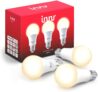 Innr E27 ampoules LED connectées Blanc, compatible avec Philips Hue et Alexa (hub connecté requis) 3-Pack, RB 265-3