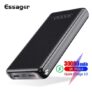 Essager 30000mAh Power Bank Quick Charge 3.0 PD QC3.0 USB C 30000 mah For Xiaomi External Battery – Black