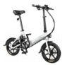 FIIDO D3 Mini Aluminum Alloy Smart Folding Electric Bike – White