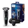 Philips S9711/41 Rasoir électrique Series 9000 avec tondeuse barbe clipsable