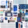 ELEGOO Mega 2560 R3 Kit de Démarrage Ultime Le Plus Complet avec Manuel d’Utilisation Français pour Débutants et Professionnels DIY Compatible avec Arduino IDE
