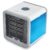 Mini USB Portable Air Cooler Fan Air Conditioner 7 Colors Light Desktop Air Cooling Fan Humidifier Purifier For Office Bedroom – Air Cooler