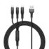 gocomma TA008 – A 35W QC 3.0 4 Ports USB EU Charger – Black