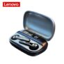 2021 New Lenovo XT89 LP40 QT81 TWS Earphone Wireless Bluetooth AI Control Gaming Earphones Stereo bass With Mic Noise Reduction – Black QT81