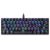 MOTOSPEED CK61 RGB Mechanical Gaming Keyboard Kailh BOX Blue Switches Keyboard 61 Keys Anti-ghosting with Backlight for Gaming Black
