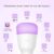 Ampoule connectée Xiaomi Yeelight YLDP06YL Smart LED Light Bulb 10W RGB E26-Color Version (International version)