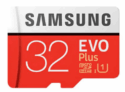 Samsung UHS-1 Class10 Micro SDHC Memory Card  –  32G  RED