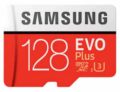 Samsung UHS-3 Class10 Micro SDXC Memory Card  –  128G  RED