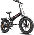 ENGWE EP-2 PRO 750W Folding Fat Tire Electric Bike with 48V 12.8Ah Lithium-ion Battery – Black Poland （entrepot EU）
