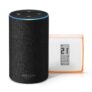 Amazon Echo (2ème génération), Tissu anthracite + Thermostat Connecté Netatmo by Starck