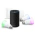 Amazon Echo Dot (2ème génération), Blanc + Kit de démarrage Philips Hue White E27
