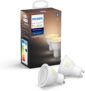 Pack de 2 Ampoules LED Connectées  GU10 Philips Hue