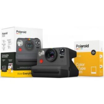 Appareil photo Instantané Polaroid Now - Black +16 films iType Color