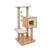 Arbre A Chat Vesper V Base Haute Noyer H120cm