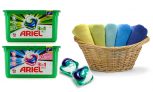 Doses Ariel pods 3 en 1 Original/Regular ou Fresh Sensations