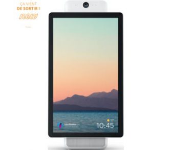 Assistant com. vidéo Facebook Portal Plus Blanc + Assistant com. vidéo Facebook...