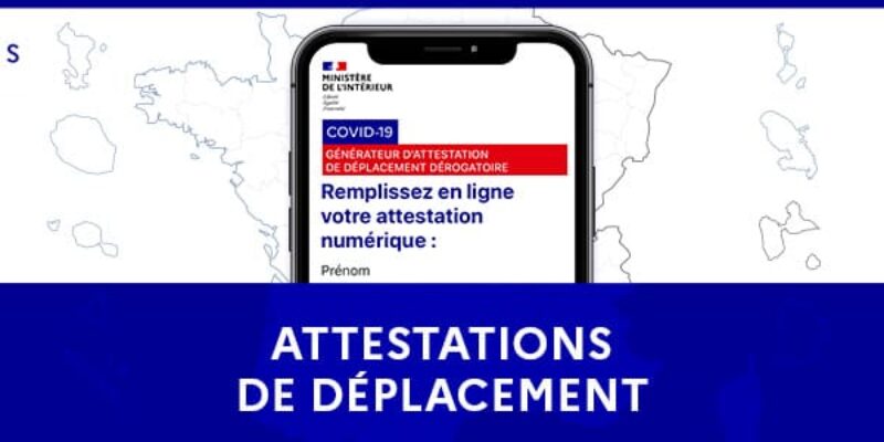 💡 #ASTUCE Générez votre attestation de sortie Covid-19 en 1 clic sur votre smartphone !💡