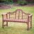 Banc de jardin de style Luytens en bois Plant Theatre