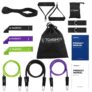 17 Pcs Kit Fitness-Bande Élastique