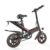 Chirrey Y2 Folding Electric Bike with 7.5Ah Battery – Black