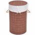 3 Piece Kids Garden Bistro Set with Parasol Brown – France Brown