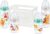 NUK Set Biberons First Choice+ Winnie l’Ourson (150ml x2 et 300ml x2) avec Casier